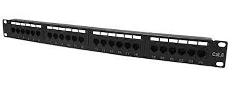 CODEGEN COD624 CAT6 1U UTP PATCH PANEL 24PORT